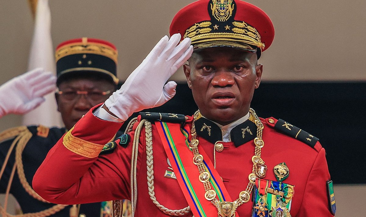 Gaboni uus liider Brice Oligui Nguema