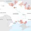 KAART | Ukraina kindralstaabi teatel jätkatakse vastupanu okupantide ründegrupeeringule