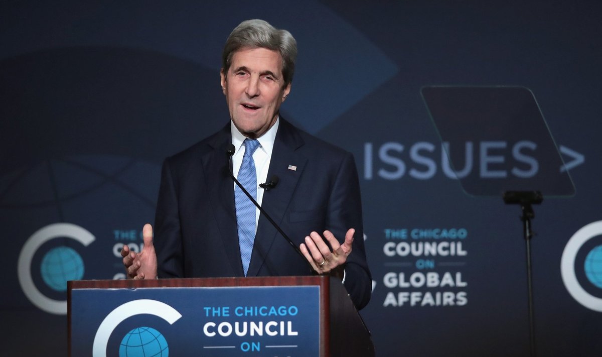 John Kerry Delivers Speech On America's International Role And Objectives