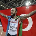 FOTOD | Türgile esimese MM-i kuldmedali võitnud Gulijev juubeldas kahe lipuga
