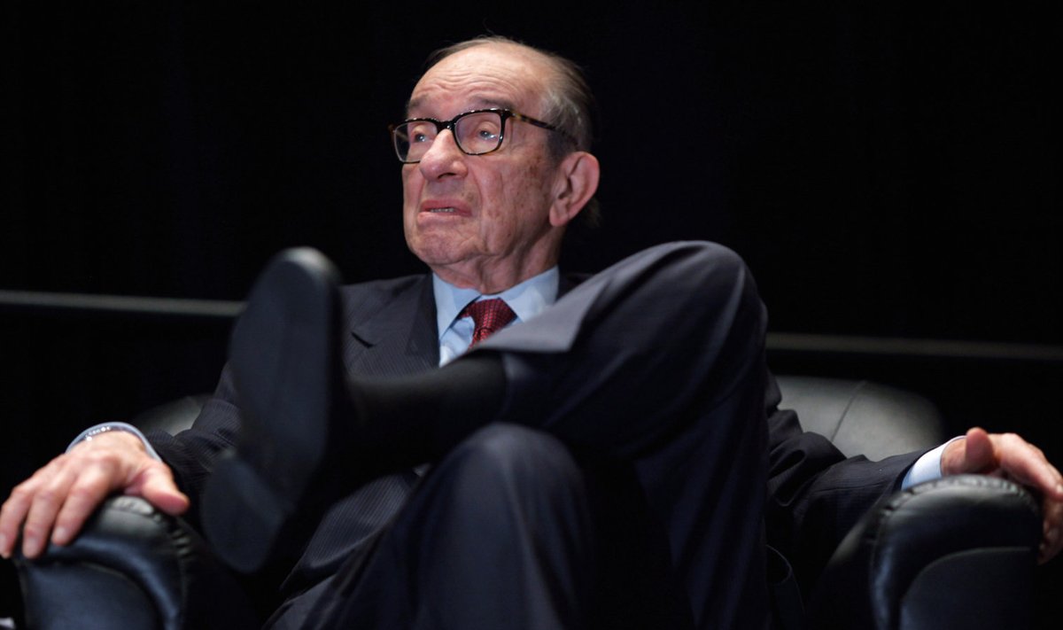 USA keskpanga eksjuht Alan Greenspan