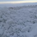 FOTOD: Võimsad jäämäed Peipsi ääres