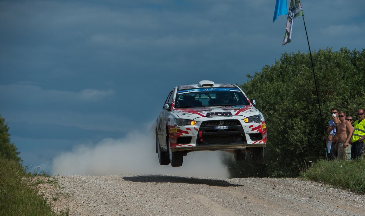 Rally Estonia 2014. 2.päev, esimene kiiruskatse