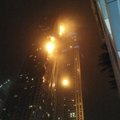 FOTOD: Dubais süttis põlema maailmakuulus pilvelõhkuja Marina Torch