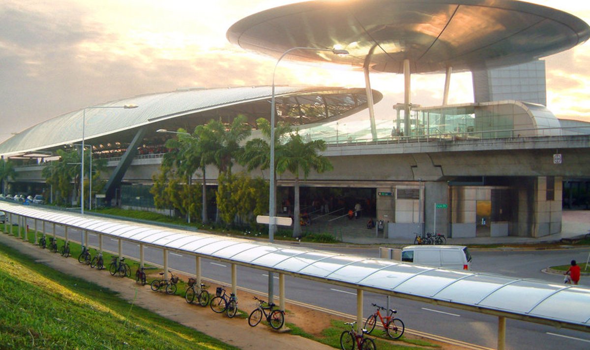 EXPO metroojaam Singapuris. Foto: Wikimedia commons