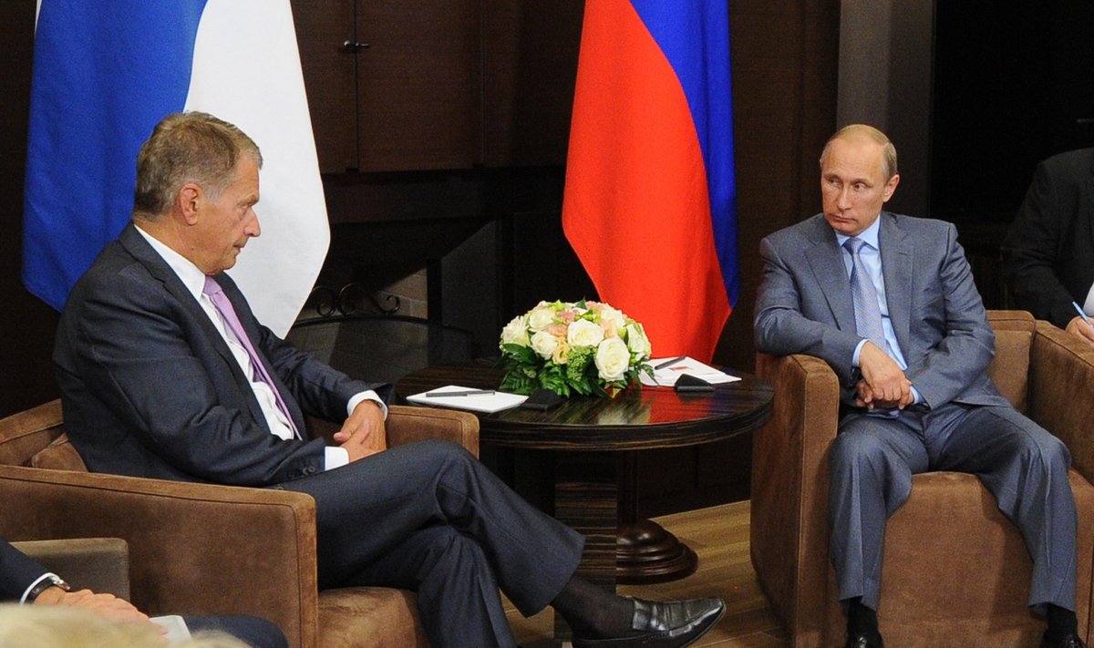 Presidendid Niinistö ja Putin