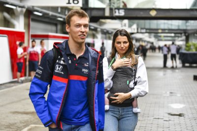 Daniil Kvjati ja Kelly Piquet tütar sündis 2019. aasta juulis.