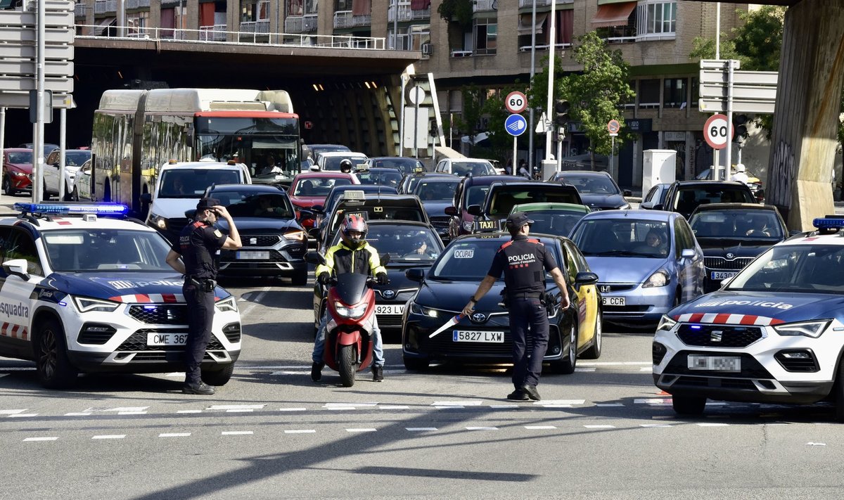 Mossos d'Esquadra operatsioon "Puur" Barcelonas