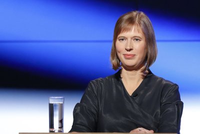Kersti Kaljulaid ETV stuudios