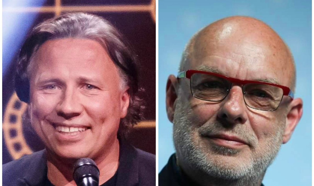 Kristjan Järvi ja Brian Eno.