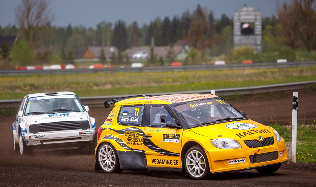 Rallikrossi Eesti meistrivõistluste avaetapile registreerus 72 sõitjat