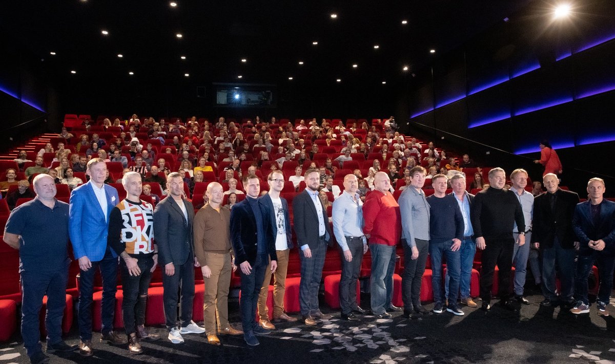 Lõvide filmi peategelased ja tegijad kinos esilinastusel
