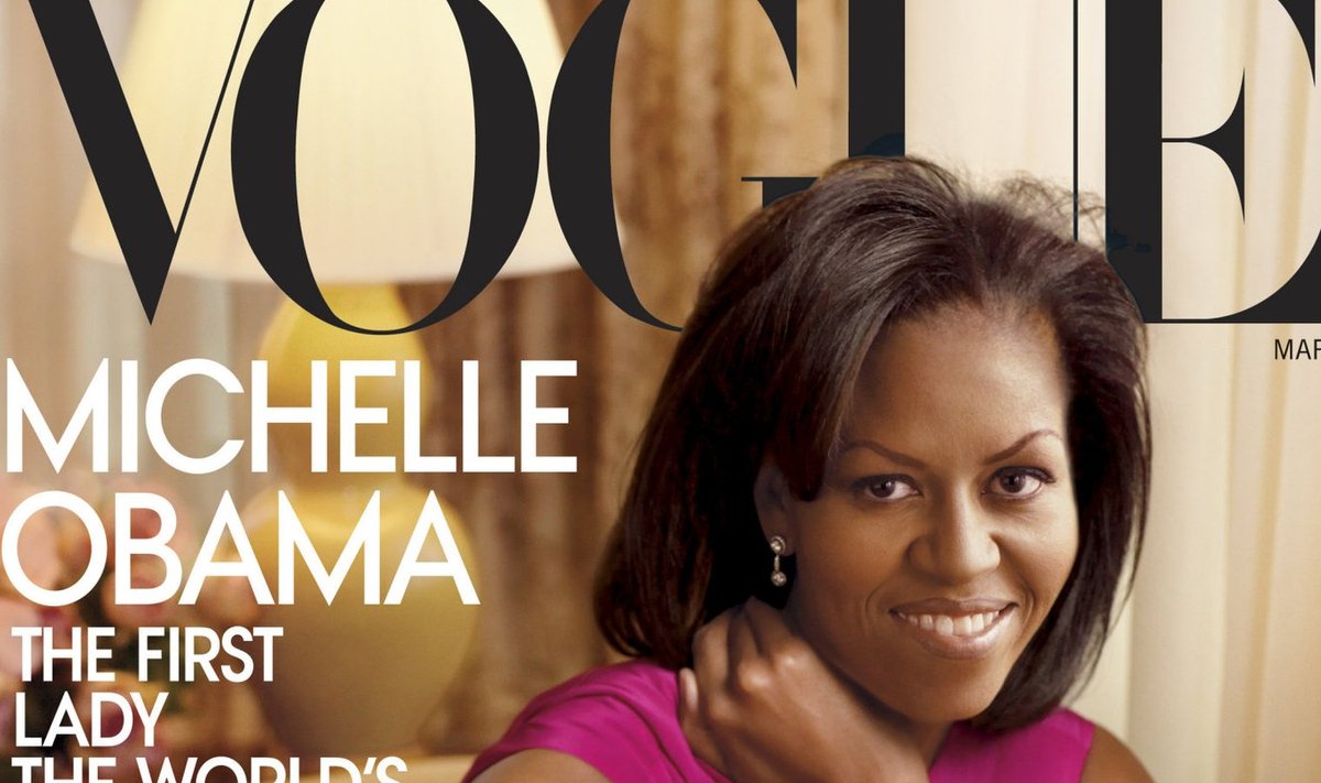Michelle Obama Vogue'i kaanel