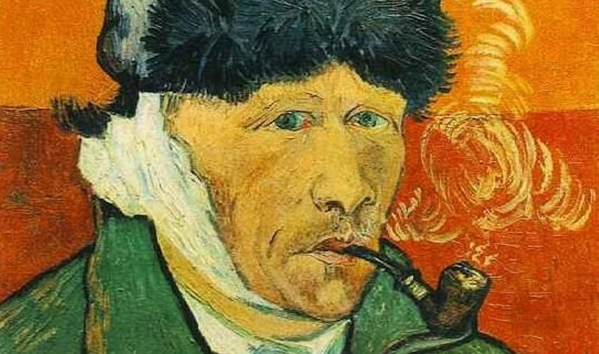 Äralõigatud kõrvaga van Gogh. Autoportree.