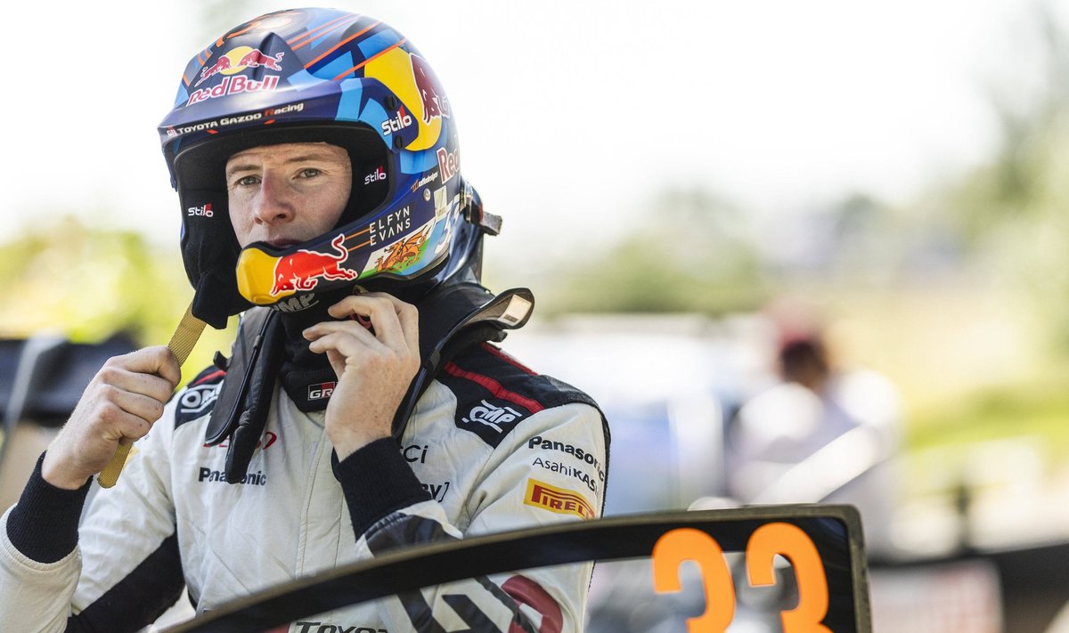 Elfyn Evans.