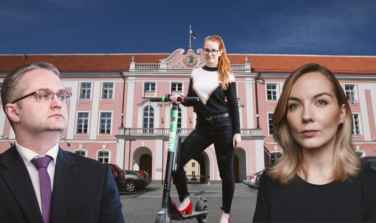 Janar Holm (vasakul) ja Miriam Tõnismägi (paremal) märgivad Sandra Särava ja Bolti juhtumi valguses, et lobiregistrit peaks hakkama täitma ka riigikogulased.