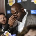 NBA legend Magic Johnson teatas ootamatult Lakersi presidendi ametikohast loobumisest