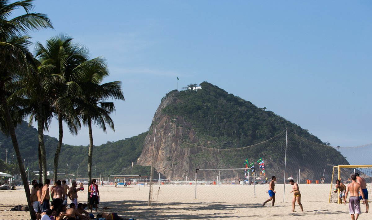 Olümpialinn Rio de Janeiro on tuntud kaunite randade poolest.