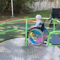 VIDEO | Haapsalu rehabilitatsioonikeskus avas ratastoolikasutajatele ainulaadse mängu- ja tegevuspargi