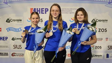 Eesti neidude püssivõistkond võitis Euroopa meistrivõistlustel pronksmedali 