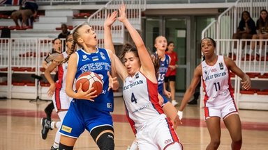 VIDEO | Eesti U16 tüdrukute korvpallikoondis on jõudnud EM-il nelja parema sekka, poolfinaal toimub täna õhtul