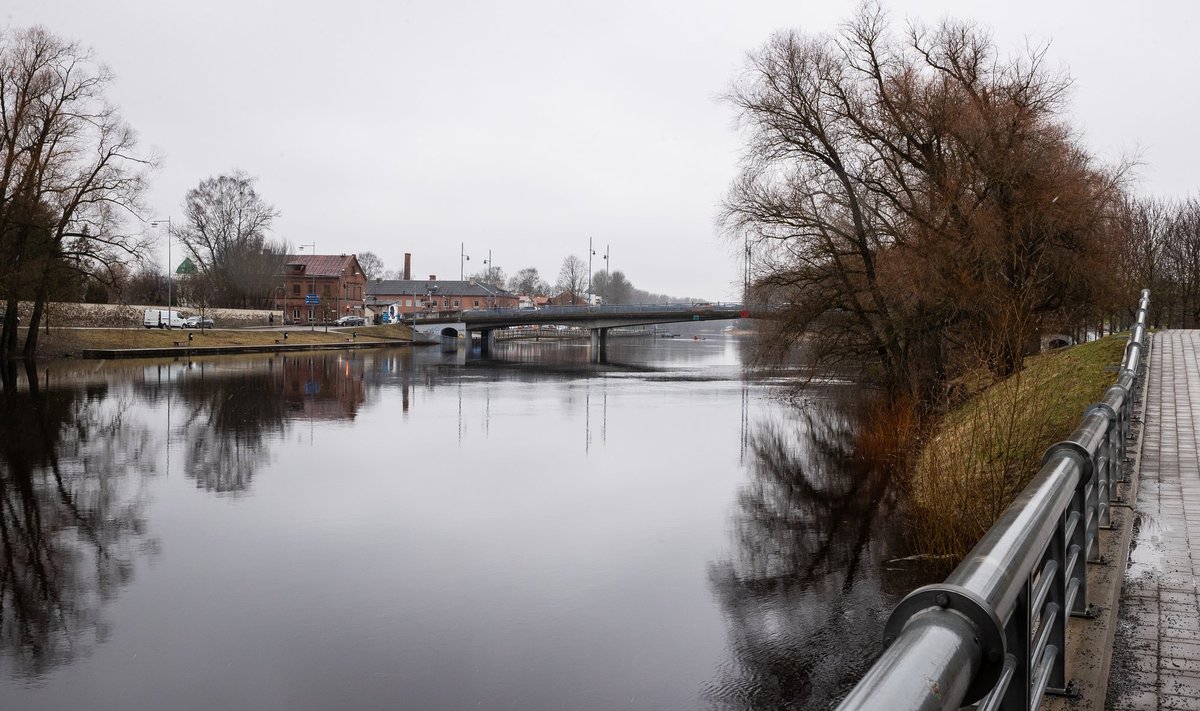 Emajõgi suurvee ajal kevadel 2023