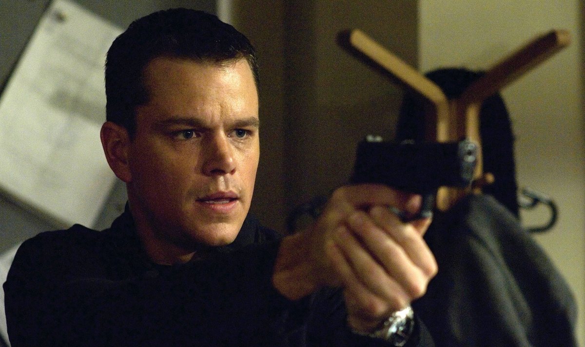 Jason Bourne Matt Damoni kehastuses