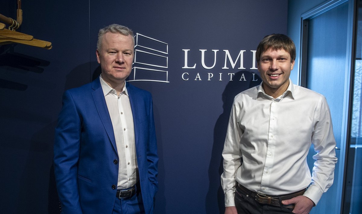 LUMI CAPITAL: Martin Rekor ja Raiko Uri suutsid üürimajade loomisel kampa saada LHV pensionifondid, kes on huvitatud stabiilsest ja pikaajalisest tulust.