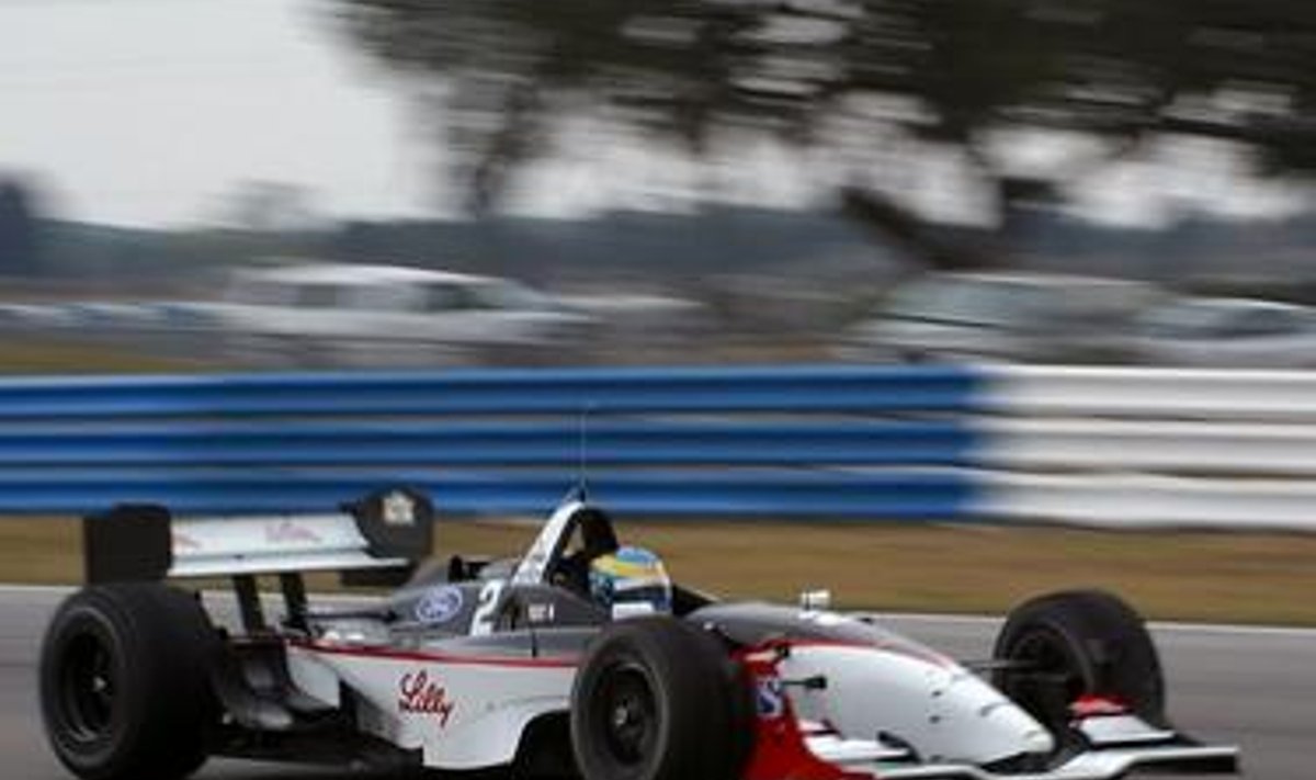Sebastien Bourdais Champ Car sarja Kevadtreeningul Sebringil