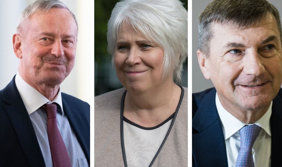 Siim Kallas, Marina Kaljurand ja Andrus Ansip ütlesid Eesti Päevalehele, et nemad tulevastel presidendivalimistel kandideerida ei soovi.