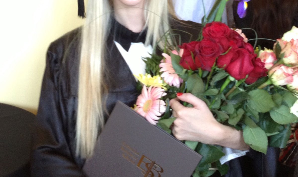 Ines Karu-Salo sai magistrikraadi 2013. aasta kevadel