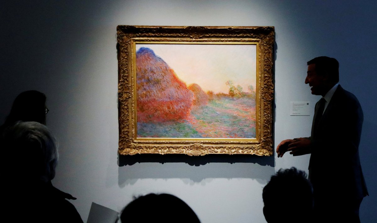 Claude Monet maal Les Meules tegi oksjonil impressionistide teoste seas tippmargi