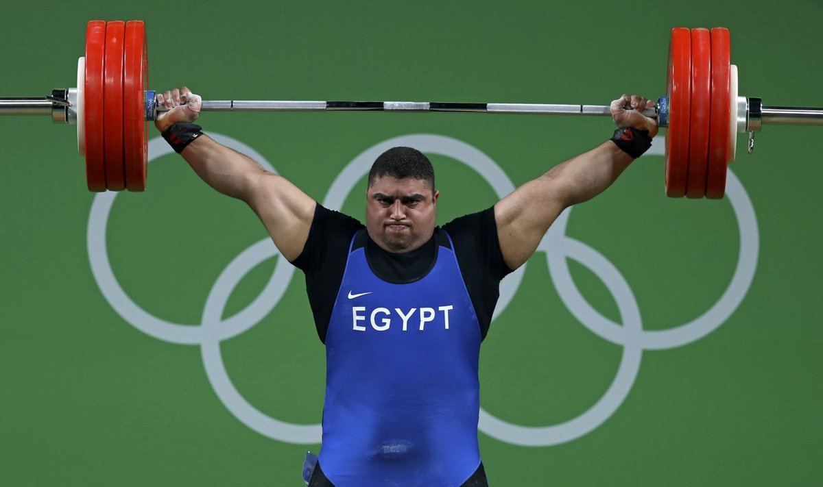 Rio olümpial Mart Seimiga samas kategoorias võistelnud Ahmed Abdelaziz.