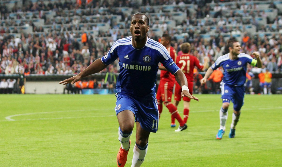 Didier Drogba Meistrite Liiga finaalis aastal 2012