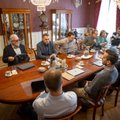 VIDEOD | Tallinnas loodetakse koalitsioon kärmelt paika panna. Sotside esindaja: kõnelused kestavad ilmselt neljapäevani