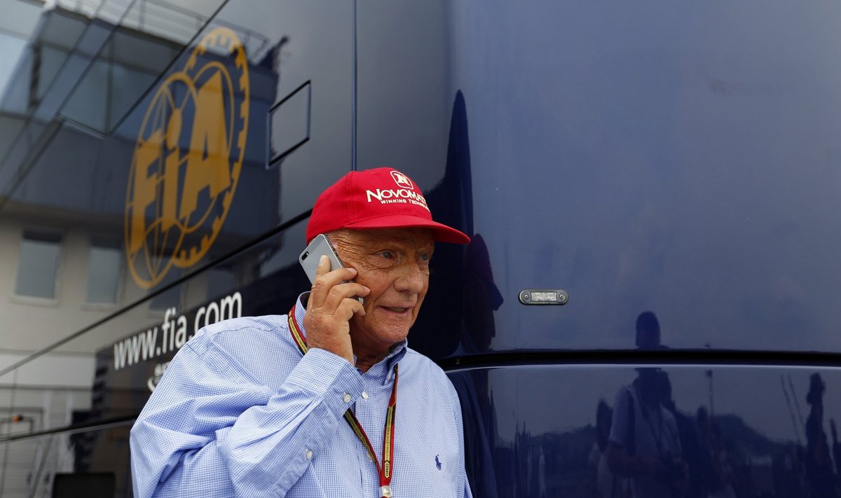 Mercedese F1 tiimi direktor Niki Lauda