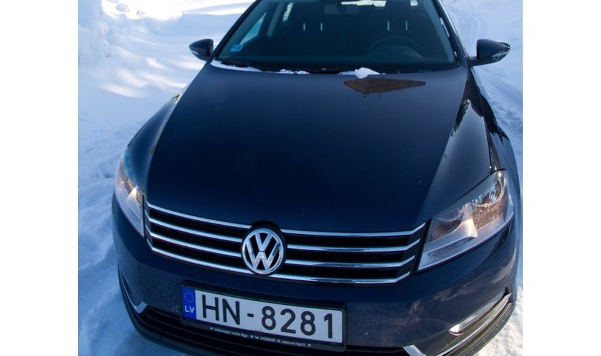 Uue Volkswagen Passati koon on konkreetselt kantis