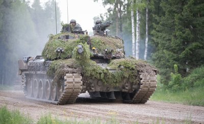 Briti armee 5. jalaväepataljoni The Rifles üksused Keskpolügoonil Saber Strike õppusel