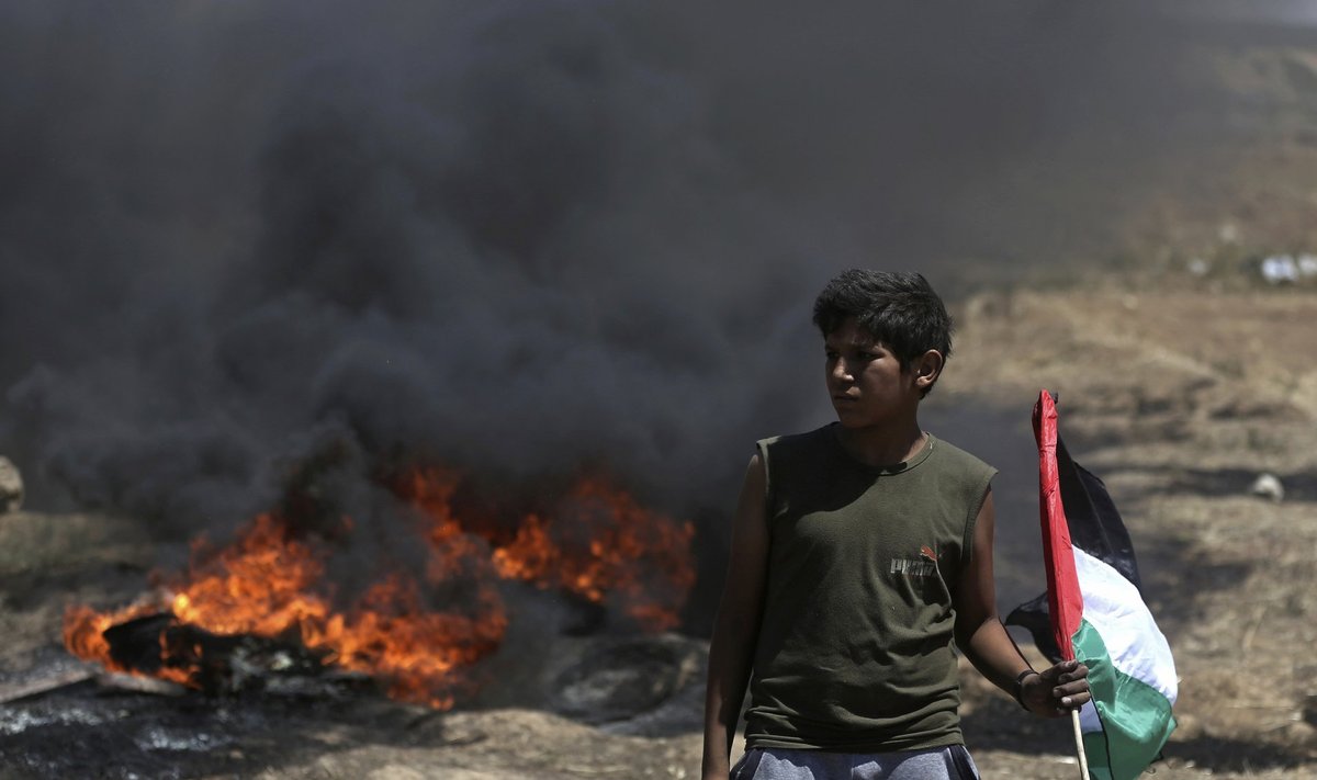 Rahutustest võtavad osa ka lapsed. Noorim mahalastud palestiinlane oli 14-aastane.