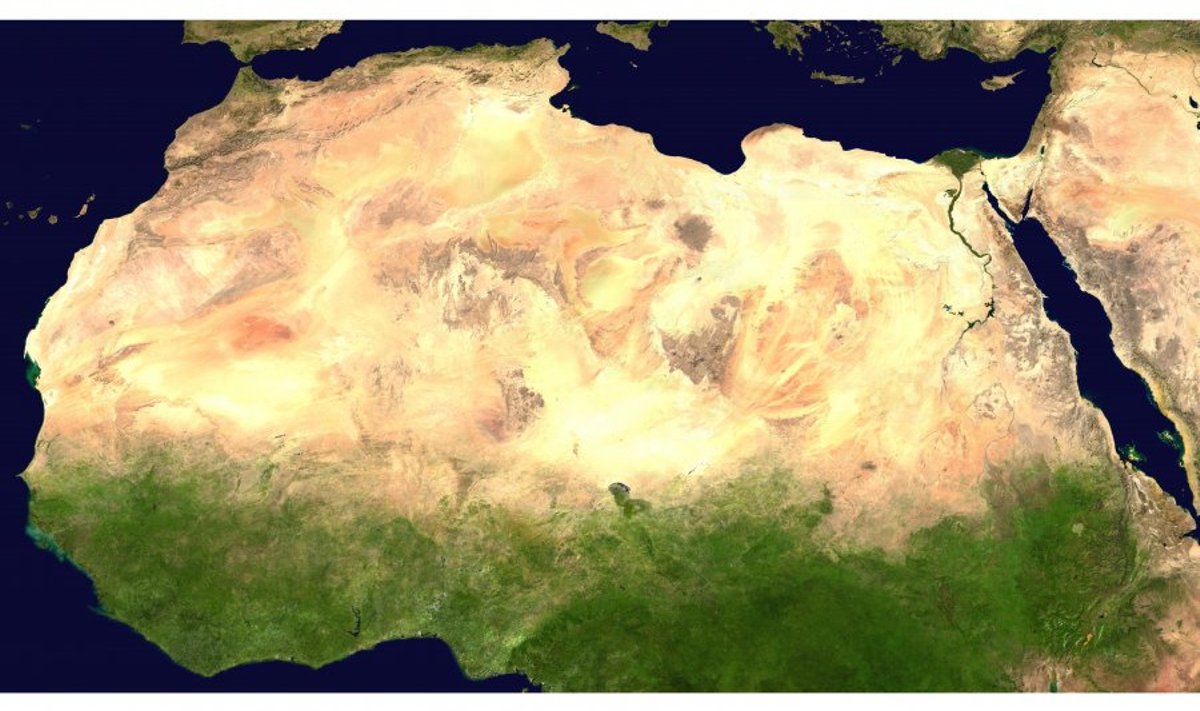 Täna laiutab Aafrikas hiiglaslik kõrb.