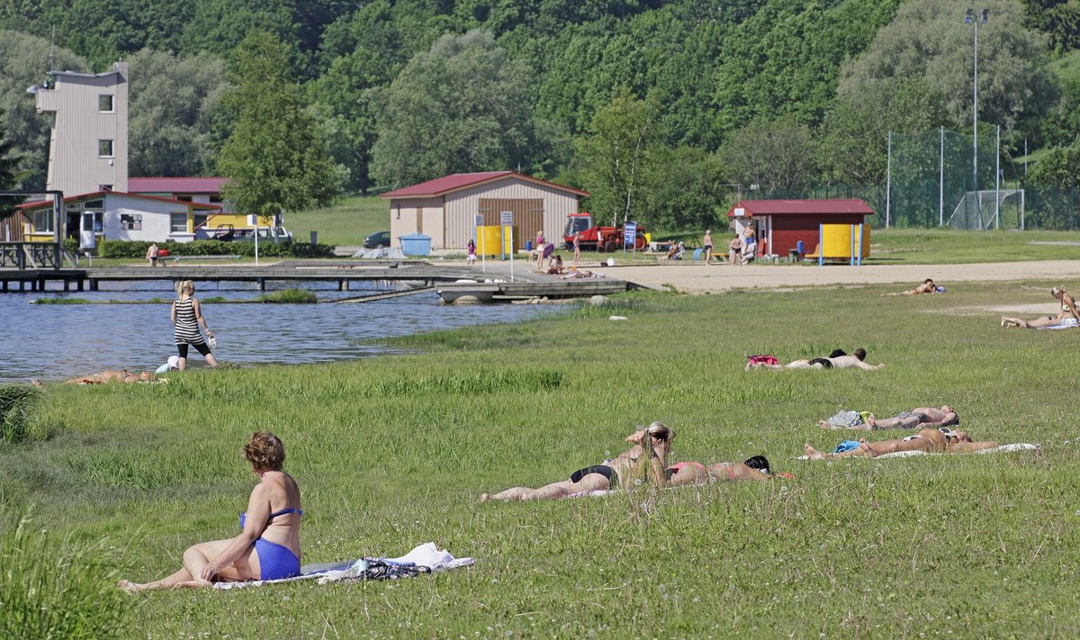 Viljandi järve rand