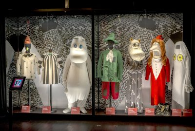 На выставку «Муми-тролли в театре» в Музей театра привезены экспонаты с самого первого спектакля о Муми-троллях.