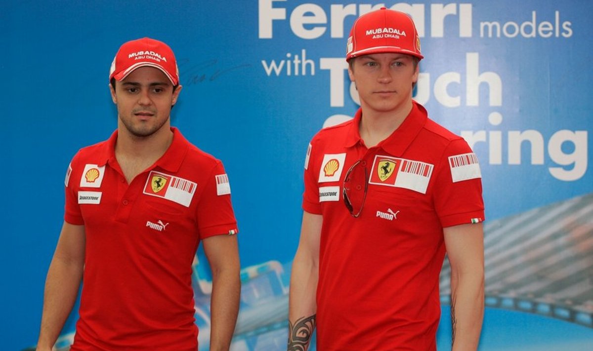 Tagasi punases? Kas Räikkönen võiks uuel hooajal sõita vana meeskonnakaaslase Massa asemel Ferraris?