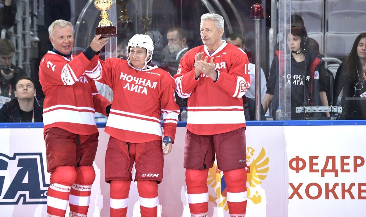 Легенды хоккея - четыре золота Олимпиад на троих