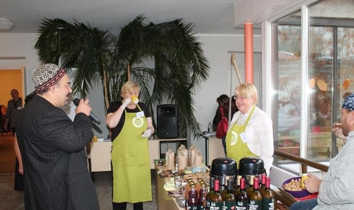 Kohaliku toidu teemapäeval tutvustati ka Põlvamaa rohelisema märgi tooteid.