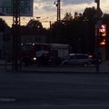 ФОТО: У торгового центра Kristiine машина спасателей столкнулась с автомобилем