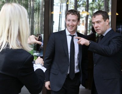 Medvedev ja Zuckerberg 