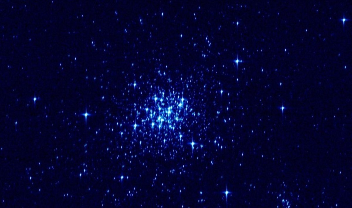Gaia testkujutis noorest täheparvest NGC 1818. (Foto: Gaia/ESA)