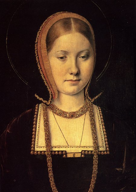 Michel Sittow (u 1469–1525) Mary Rose Tudor, Henry VIII õde. Umbes 1514. Õli, puit. 29 × 20,5, Viini Kunstiajaloomuuseum.