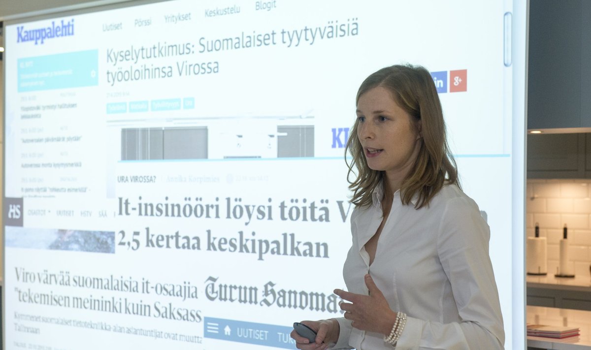EAS tutvustab välisspetsialistide portaali Work in Estonia tulemusi